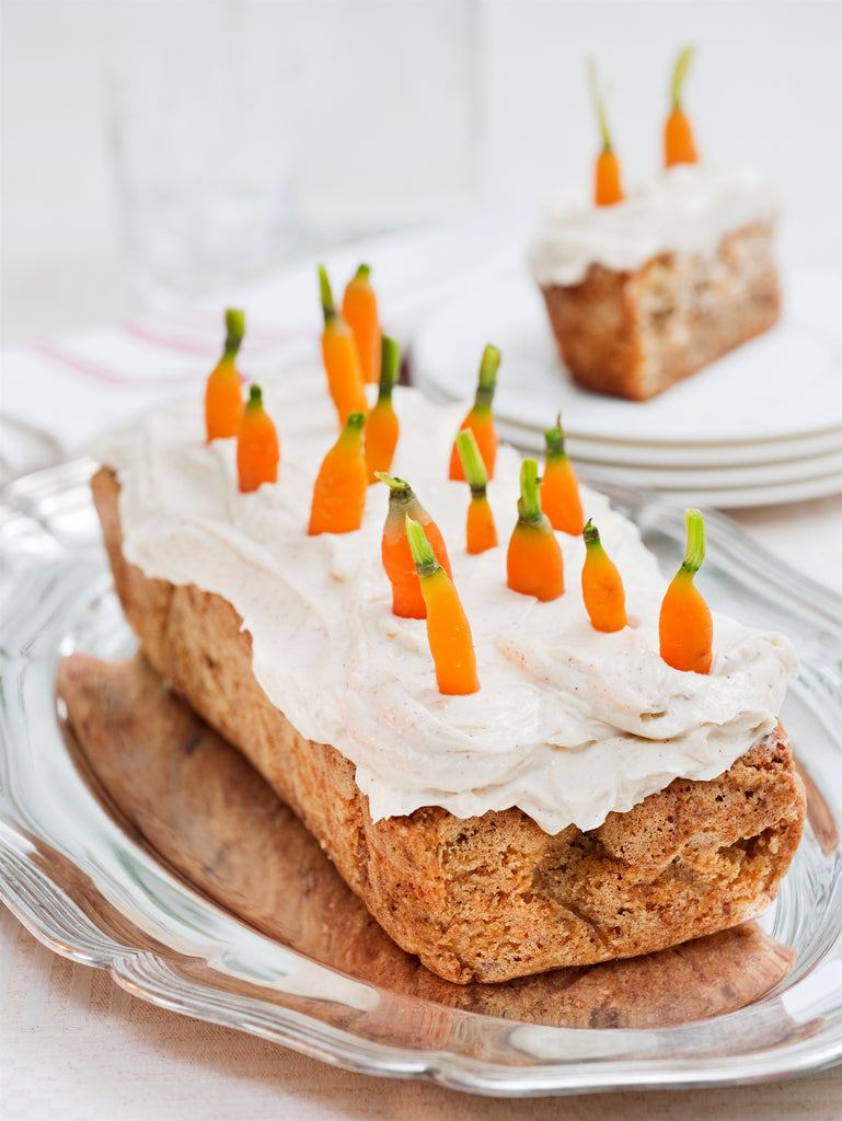 Carrot &amp; Cardamom Cake With Walnuts