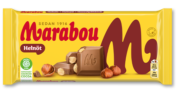 Marabou Whole Nuts 200g