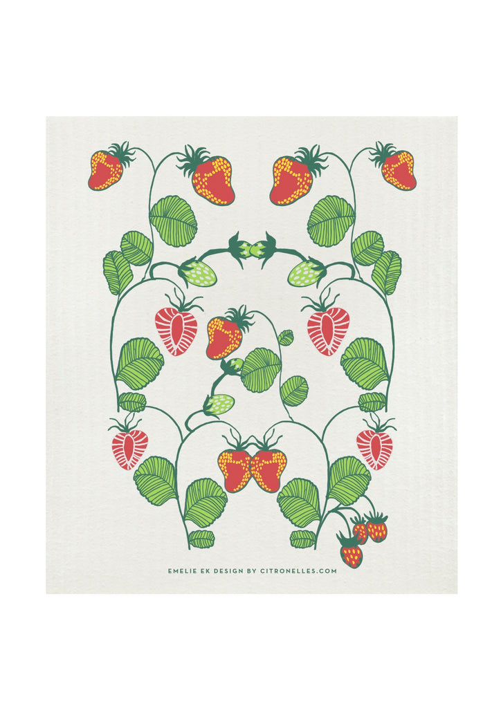 Strawberries Dishcloth