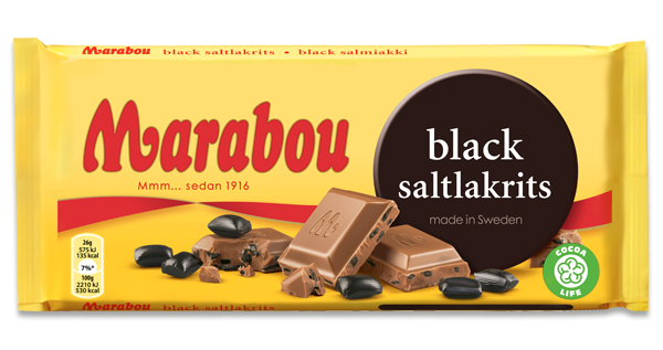 Marabou Black 100g