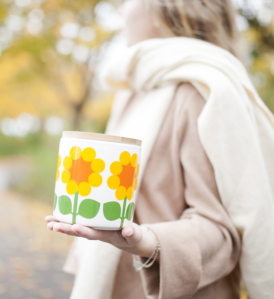 Floryd Mug with lid Cloudberry