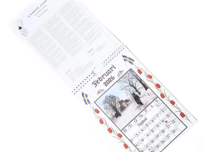 Sverigealmanackan 2026 - wall A4
