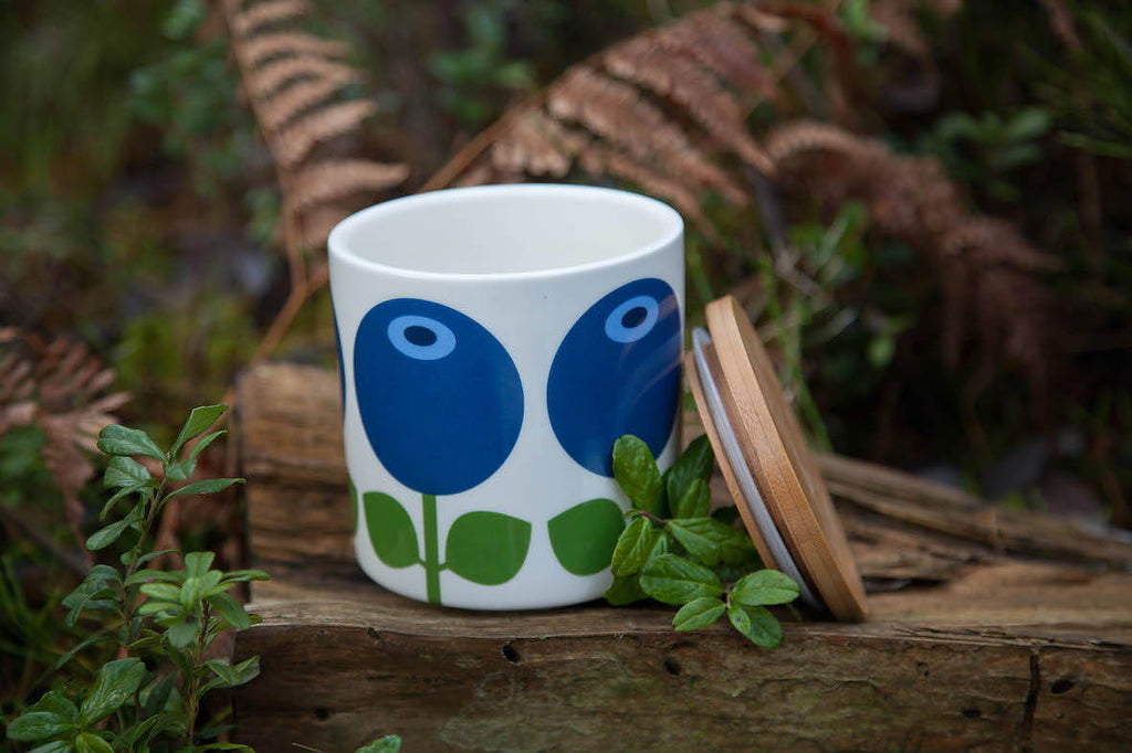 Floryd Mug with lid Blueberry