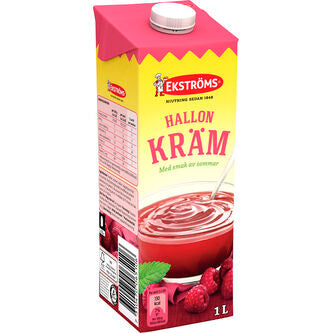 Raspberry cream Ekström's 1L
