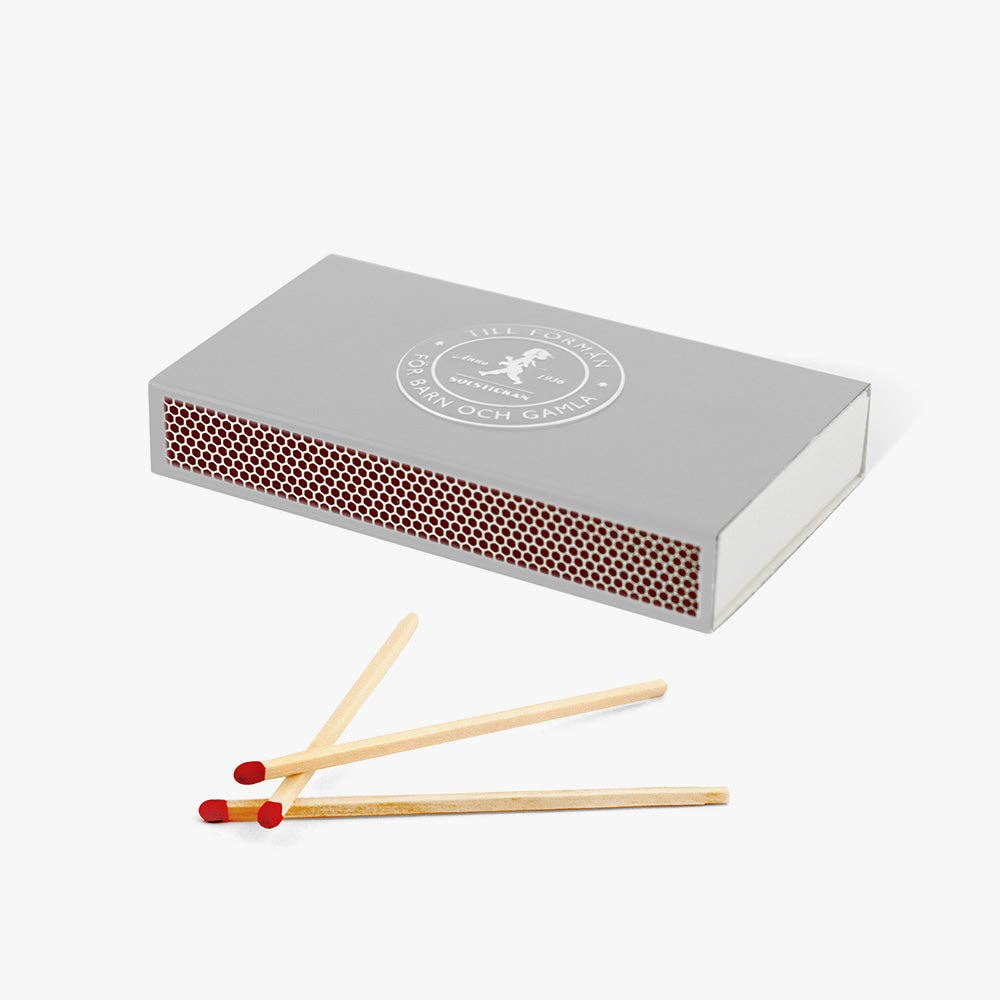 Solstickan Design - Matchbox — Grey | TotallySwedish Ltd
