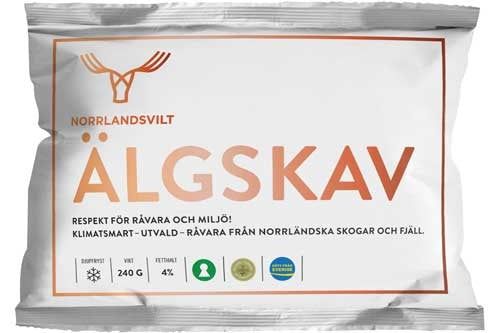 Elk Meat from Norrlandsvilt (Sold Frozen)