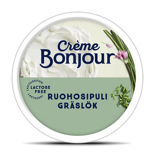 Crème Bonjour Cream Cheese Chives Lactos-Free