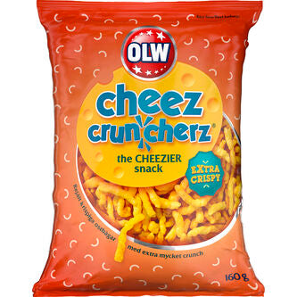 Cheez Cruncherz Olw 160g