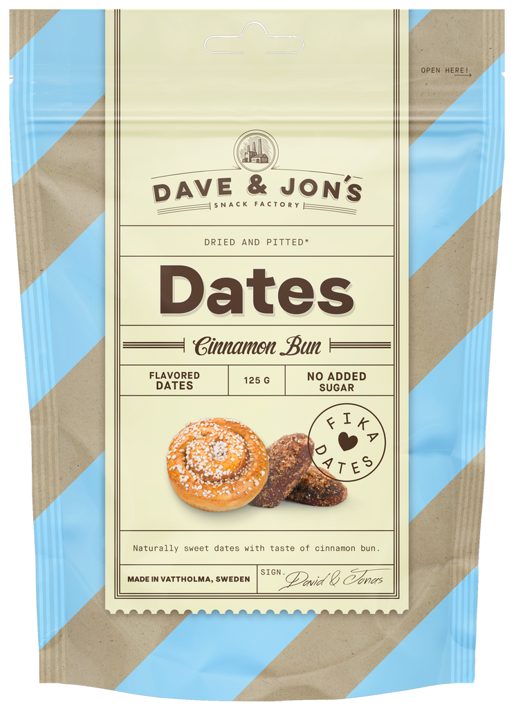 Dave & Jon's Dates Cinnamon Bun