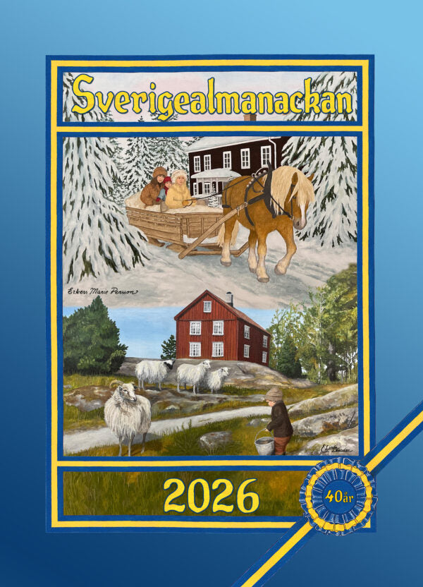 Sverigealmanackan 2026 - wall A4