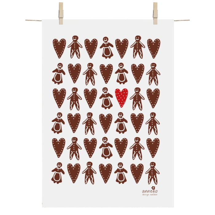 Dish Cloth and Kitchen Towel Gingerbread Bundle