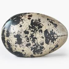 Gåva Metal Easter Egg Vaktel