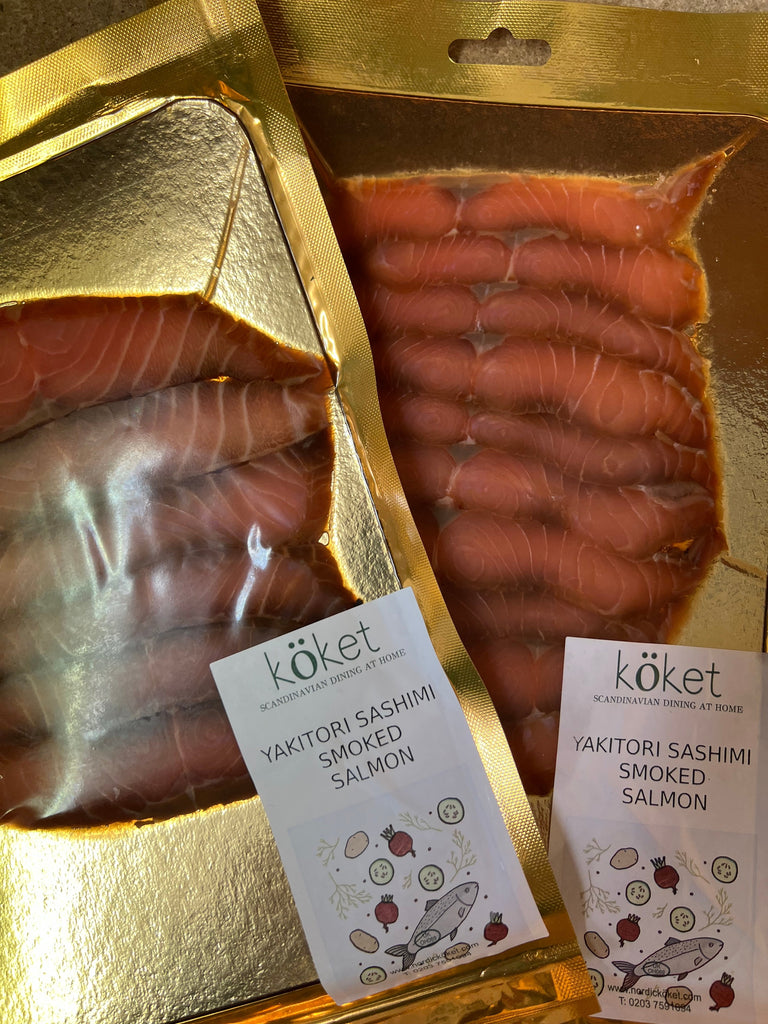 Köket Yakitori Sashimi Smoked Salmon