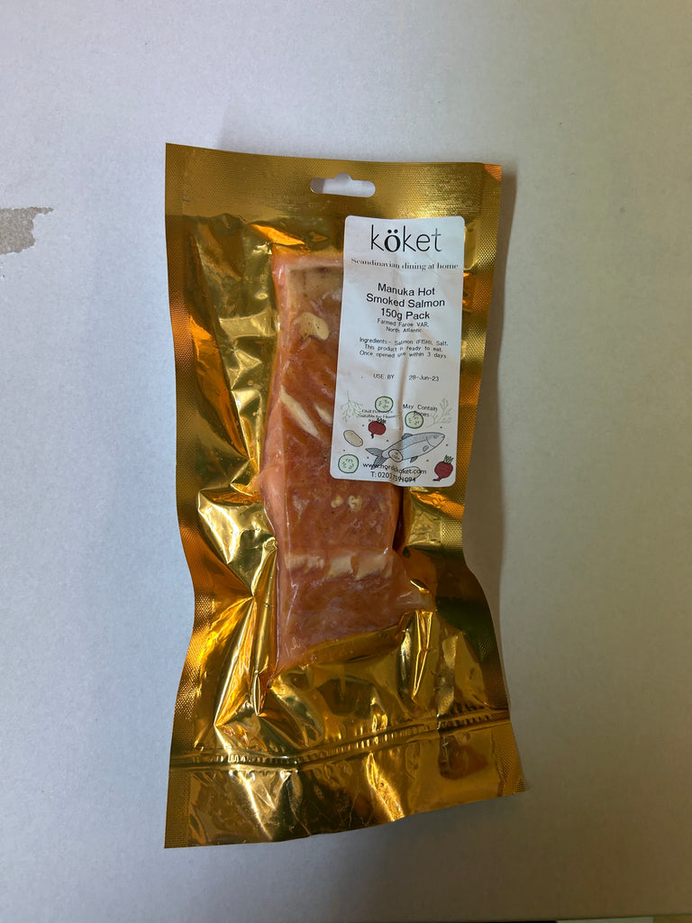 Köket Manuka Smoked Salmon (frozen best before)