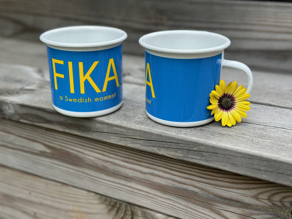 FIKA Enamel Mug