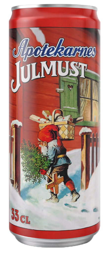 Apotekarnes Julmust Can 33cl (Max 10 - Contact Us To Buy More)