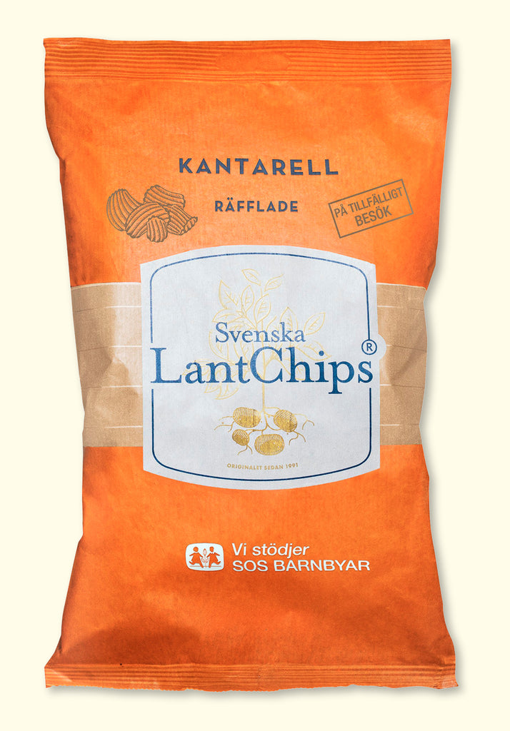 Lantchips Ridge-Cut Crisps Chanterelle