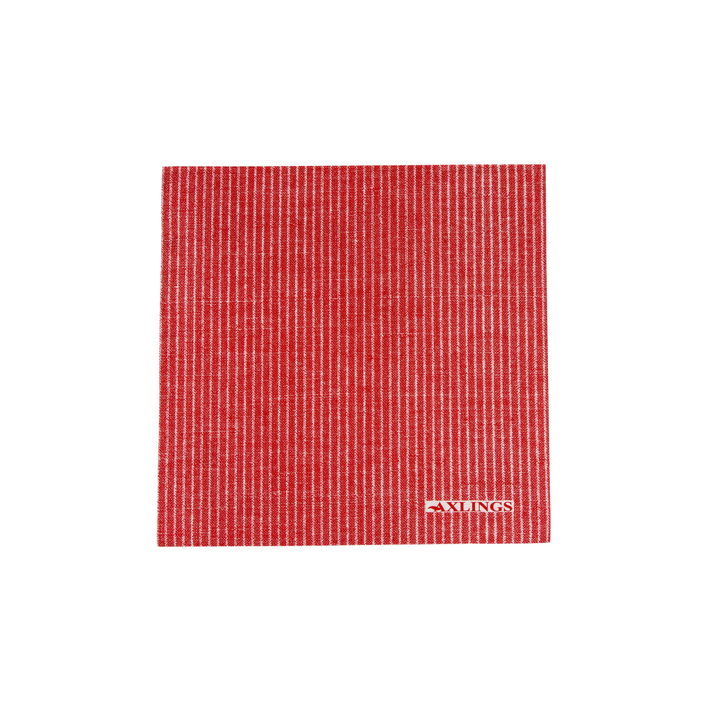 Napkins Big Kritstreck - Red/White