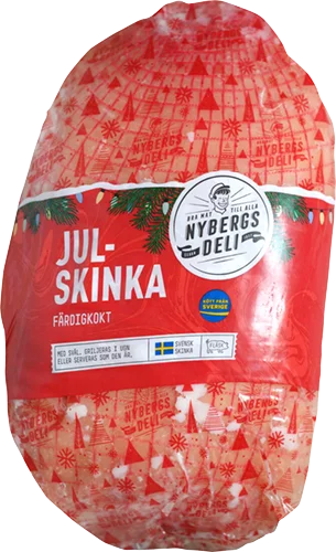 Christmas ham Pre-cooked Nybergs Deli MEDIUM 3.10-3.4 kg (BBF 31/01/2026)