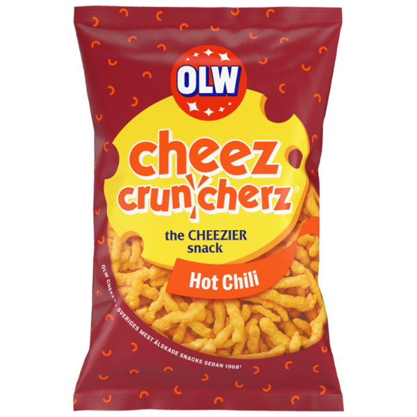 OLW Cheez Cruncherz Hot Chilli