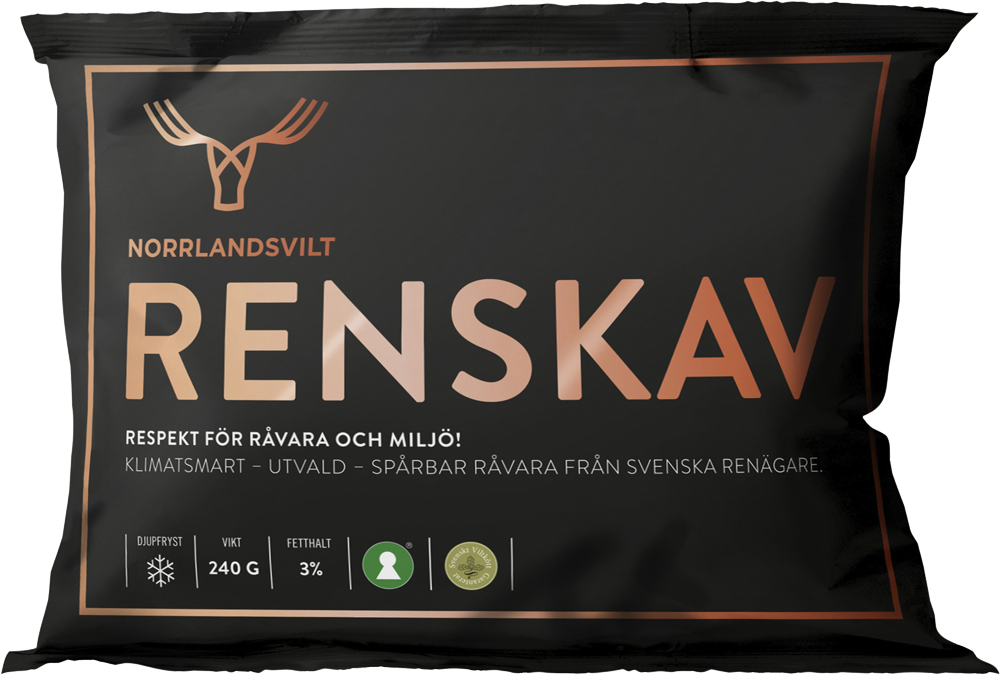 Reindeer Meat from Norrlandsvilt (Sold Frozen)