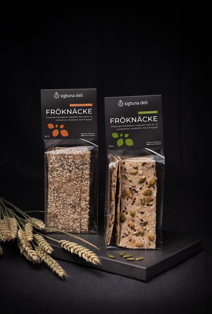 Sigtuna Deli Seeded Crackers Flax/Pumpkin
