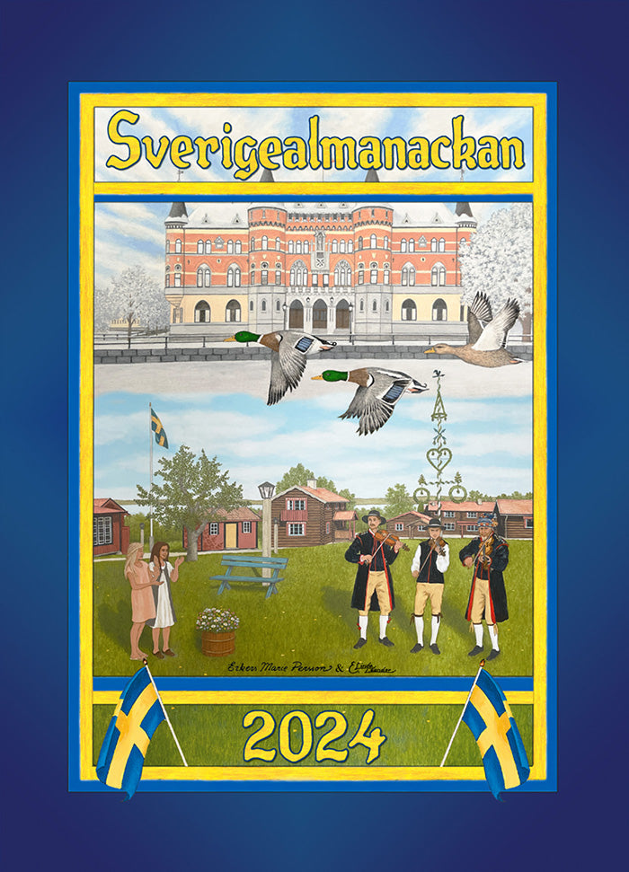 Sverigealmanackan 2024 - wall A4