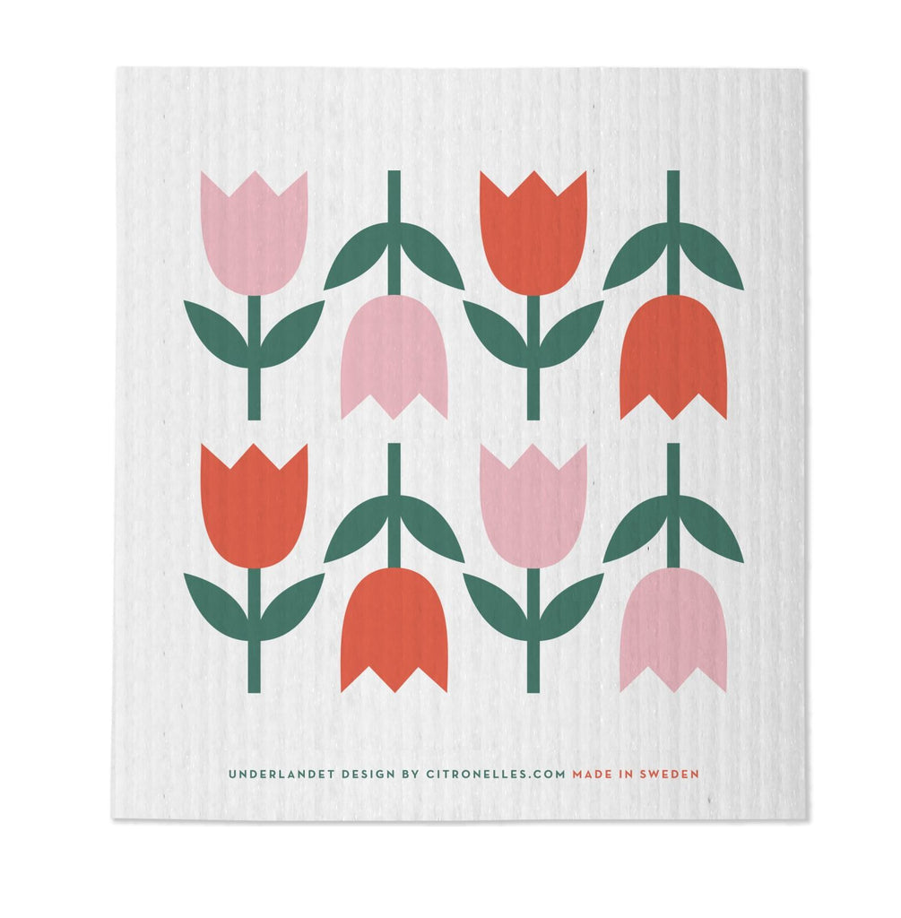 Dish Cloth Tulips