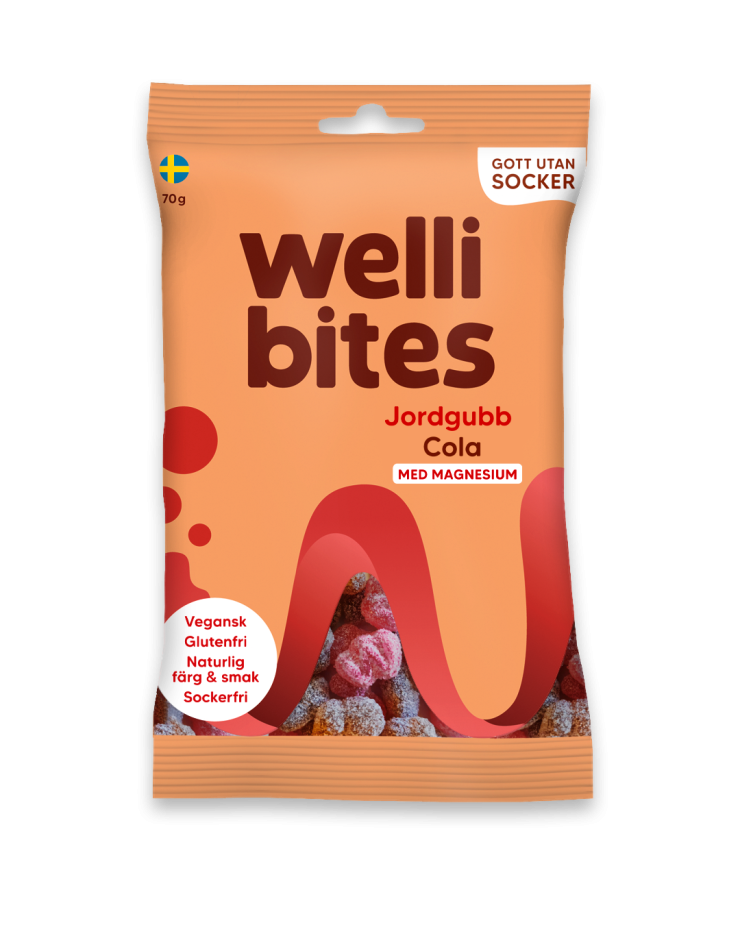 Wellibites Strawberry/Cola Sugar Free Vegan