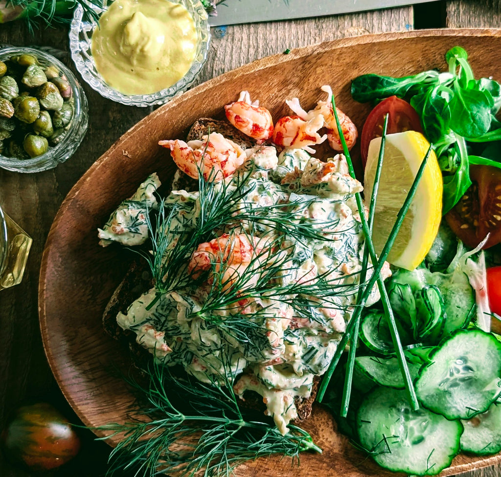 Köket Whole Crayfish with Capers and Dijon