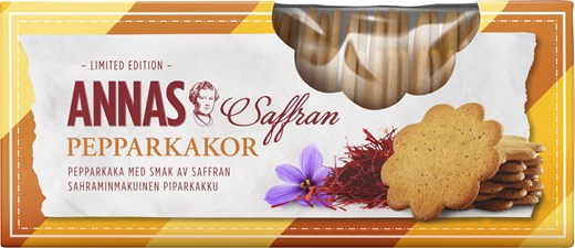 Annas Gingerbread Biscuits Saffron