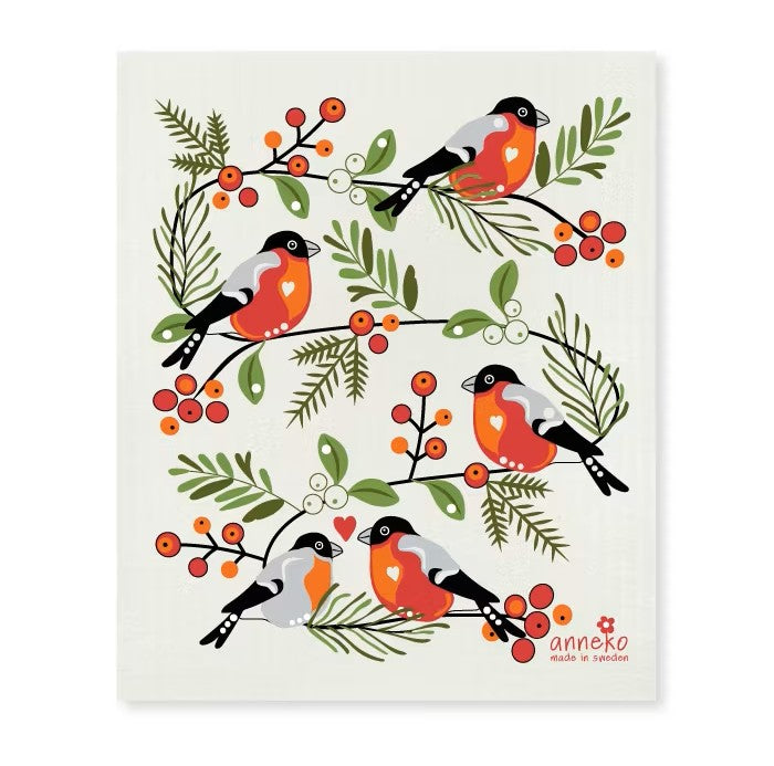 Dish Cloth - Bullfinch