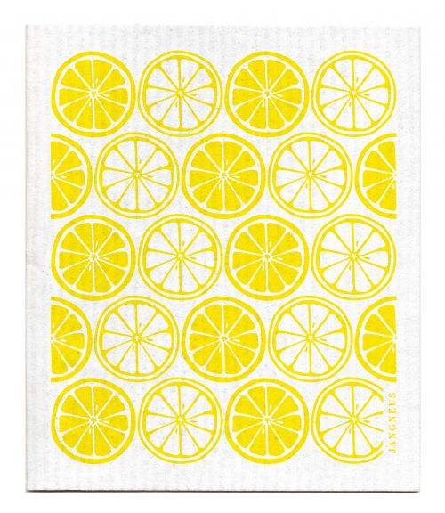 Dish CLoth Yellow Citrus