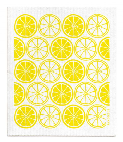 YELLOW CITRUS DISHCLOTH