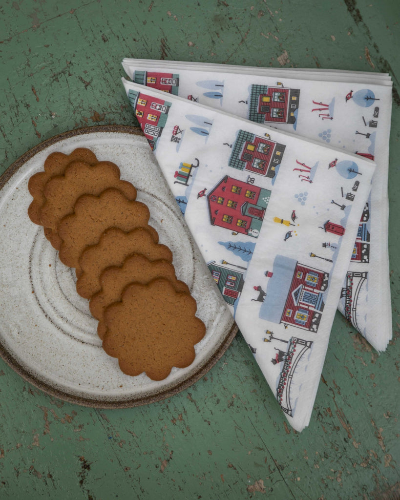 Winter Houses Napkins