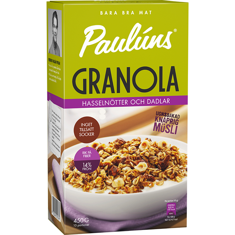 Paulúns Granola - Hazelnuts & Dates