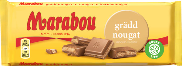 Marabou Creamy Nougat (Best Before 2/7/2025)