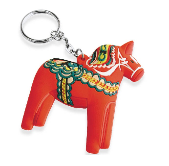 Keychain Dalahorse - Plastic