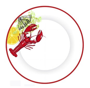 Kräftskiva Papperstallrik (pack of 12)