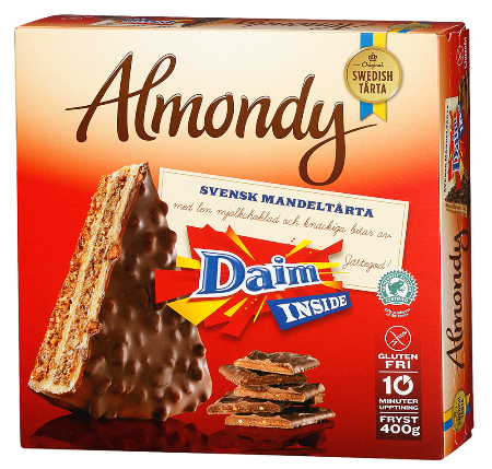 Almondy Daim Cake (Sold Frozen)