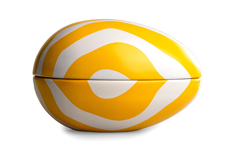 Metal Easter Egg Zebran